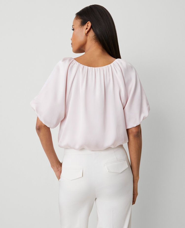 Petite Bubble Hem Top